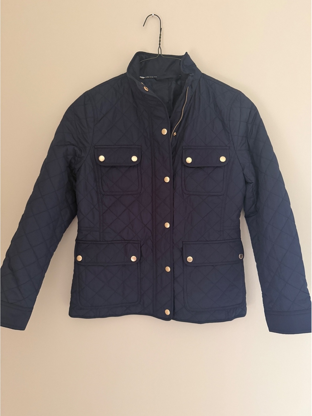 XS/S Talbots navy utility jacket